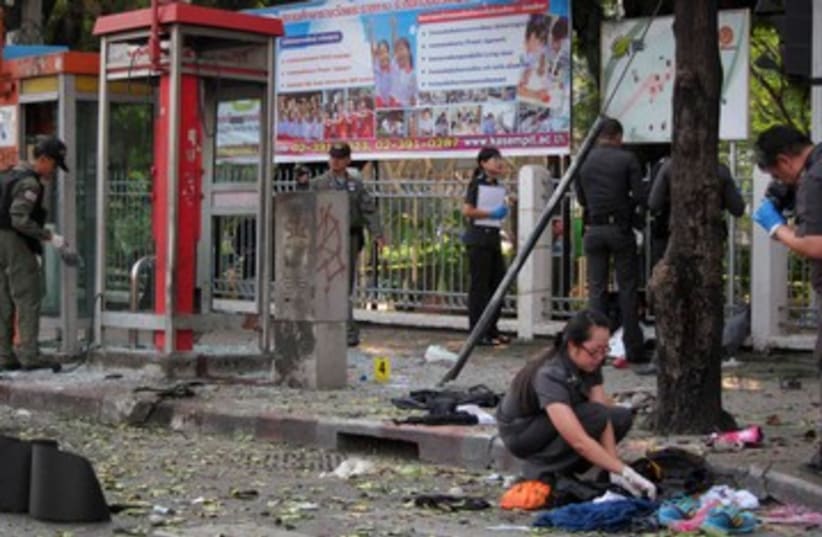 Thailand blast 390 (photo credit: REUTERS)