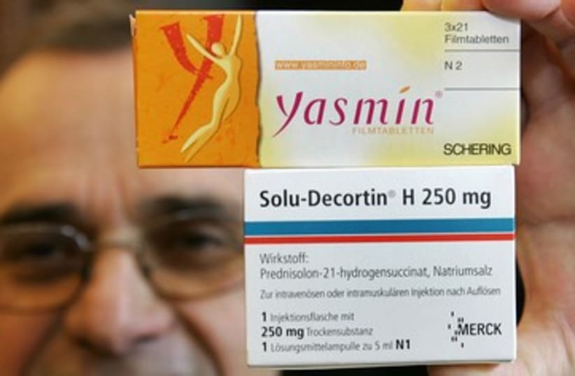 Yasmin birth control pills 390 (photo credit: REUTERS)