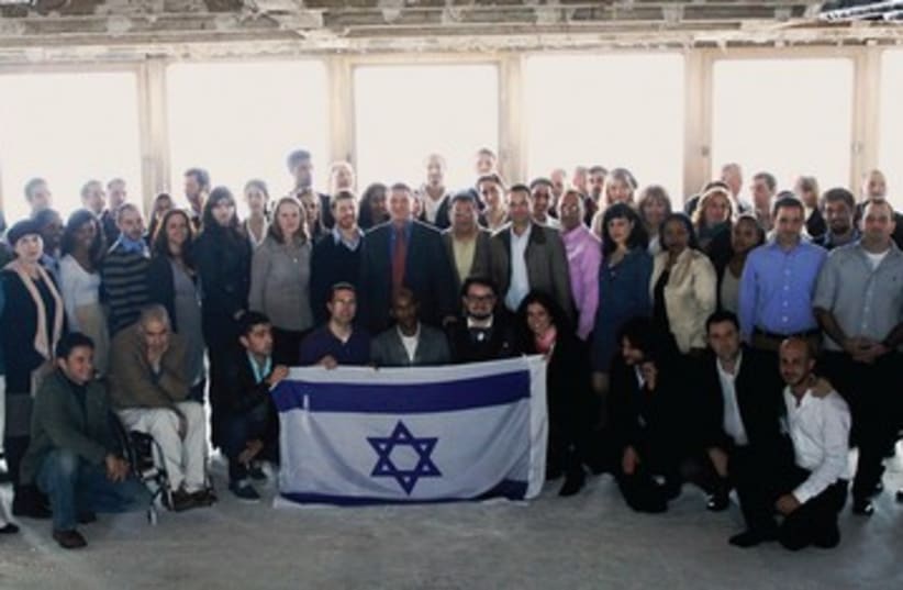 Envoys to to fight Israel Apartheid Week 390 (photo credit: Courtesy/Yuli Edelstein office)