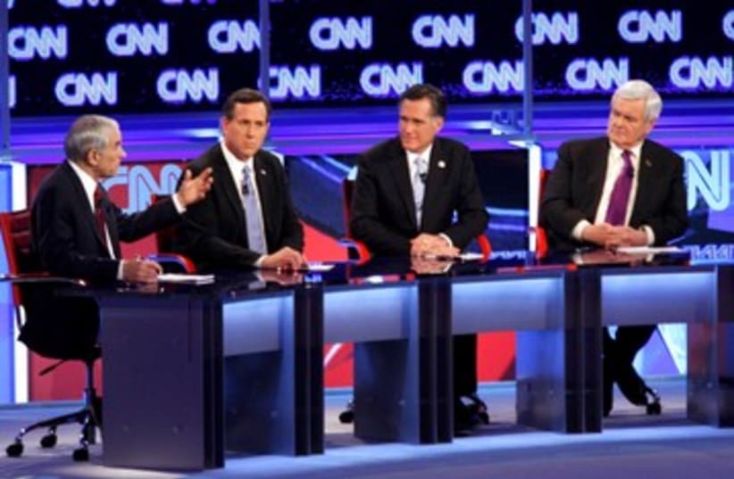Republican debate Arizona 390 (photo credit: REUTERS)