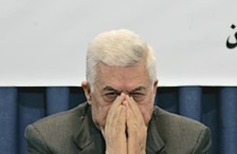 Abbas ponders 224.88 (photo credit: AP)
