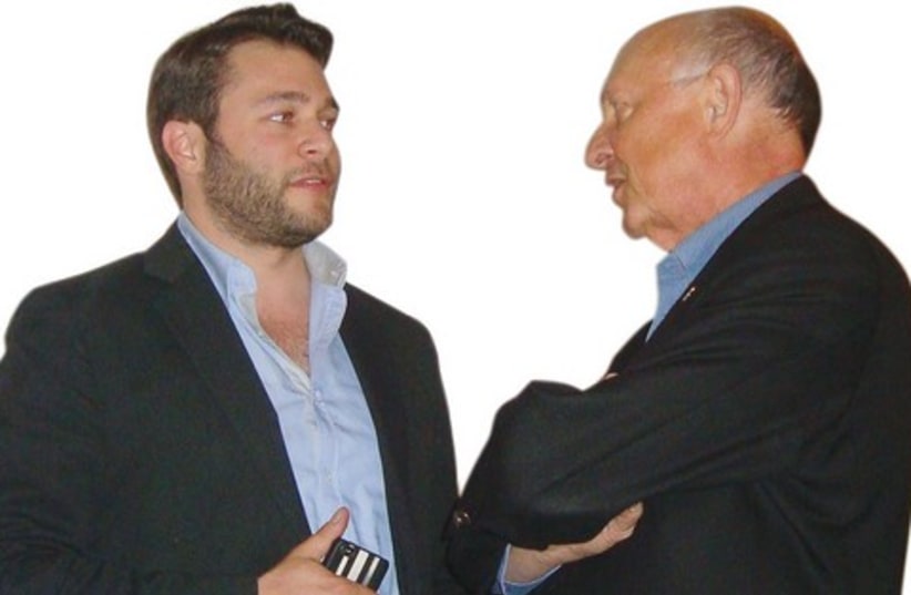 Jay Shultz with former CIA director James Woolsey 521 (photo credit: Courtesy)