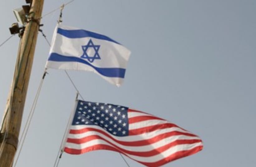 US and Israeli flags 390 (photo credit: Thinkstock/Imagebank)