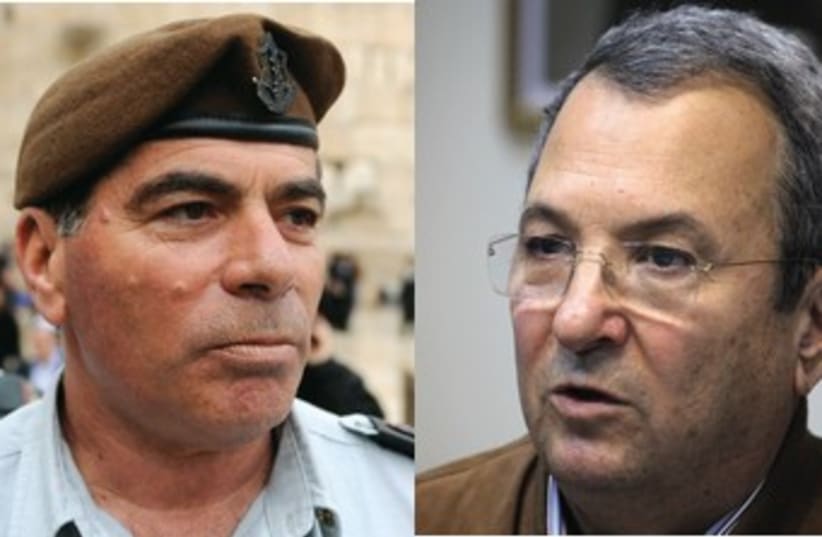 former IDF chief of staff Asheknazi, Barak (photo credit: Marc Israel Sellem / IDF Spokesperson )