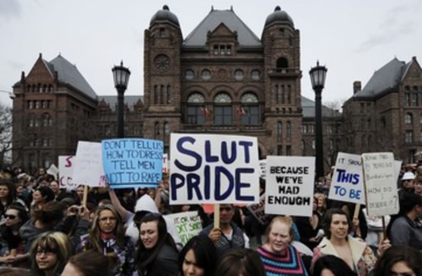 Slutwalk Toronto 390 (photo credit: REUTERS/Mark Blinch)
