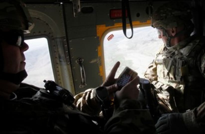 US soldier Afghanistan 370 (photo credit: REUTERS)