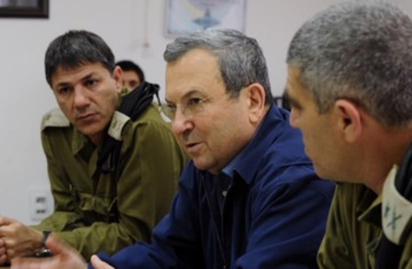 Defense Minister Ehud Barak 150 (photo credit: Ariel Harmoni / Defense Ministry)