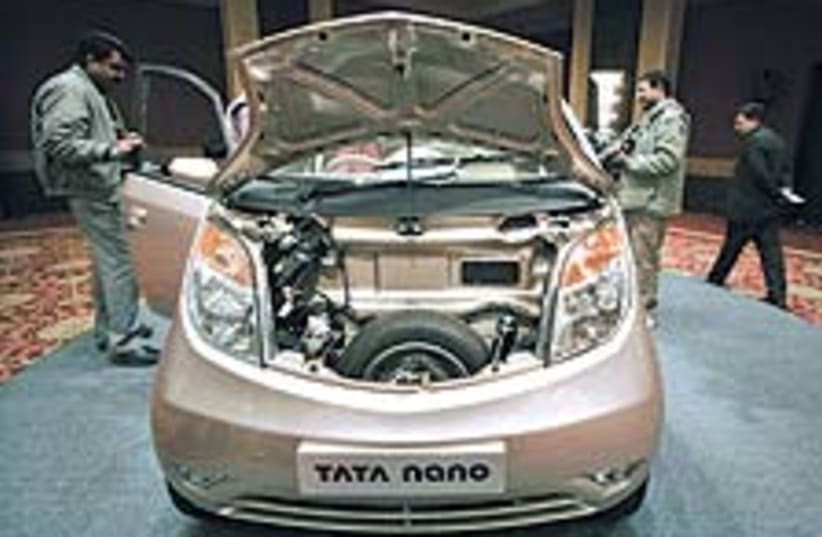 Tata Nano 88 224 (photo credit: AP)