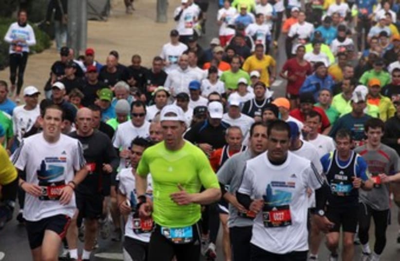 Jerusalem marathon 370 (photo credit: Marc Israel Sellem)