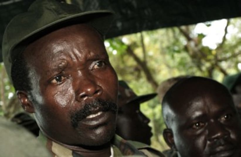 Leader of the Lord's Resistance Army Joseph Kony R 370 (photo credit: REUTERS)