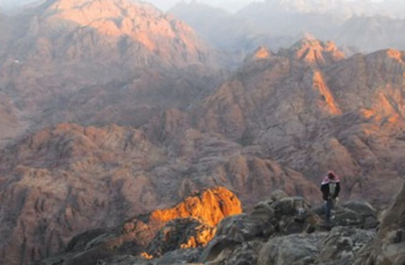 Sinai mountains, Beduin_370 (photo credit: Reuters)