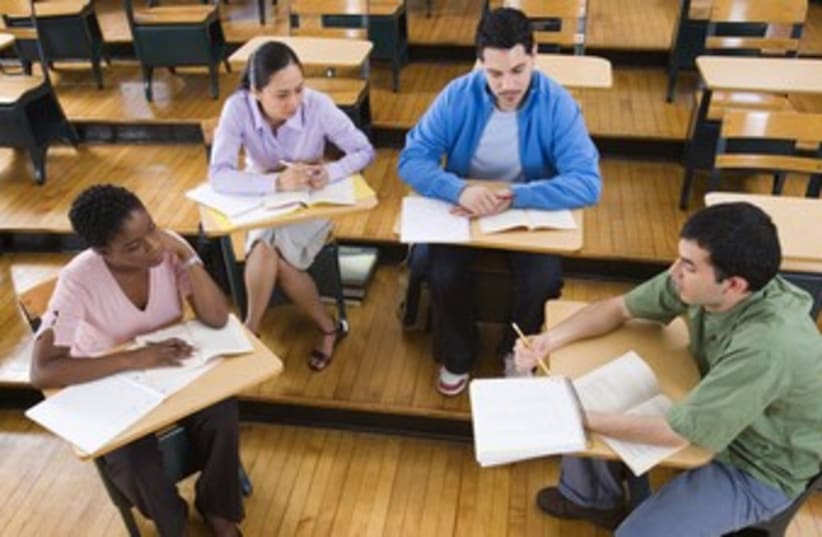 school college classroom discussion learning 370 (photo credit: Thinkstock)