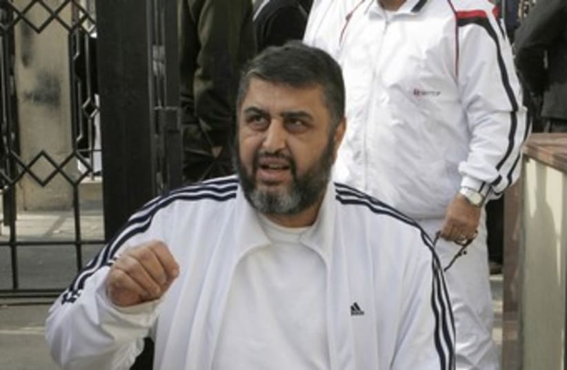 Muslim Brotherhood, FJP's Khairat al-Shater (photo credit: Reuters)
