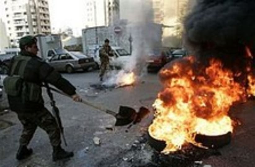 lebanon protest 224.88 (photo credit: AP [file])
