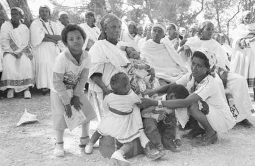 The_Ethiopian_immigrants (photo credit: nati hernik)