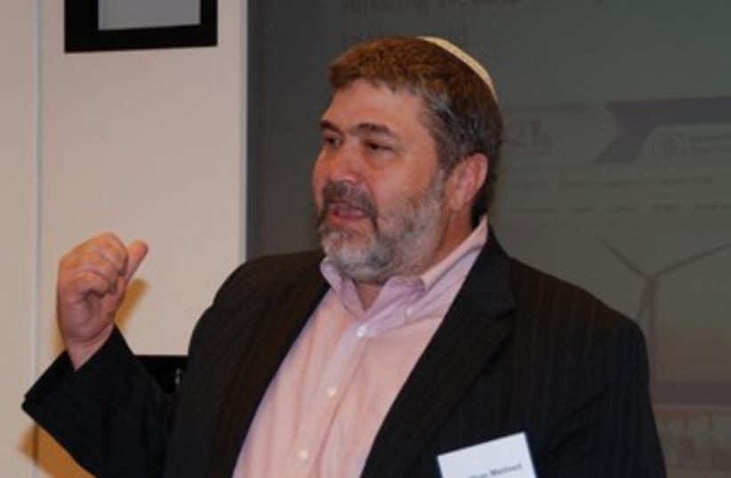 Jonathan Medved speaks at the Israel Business Forum (photo credit: Jointmedia News Service)