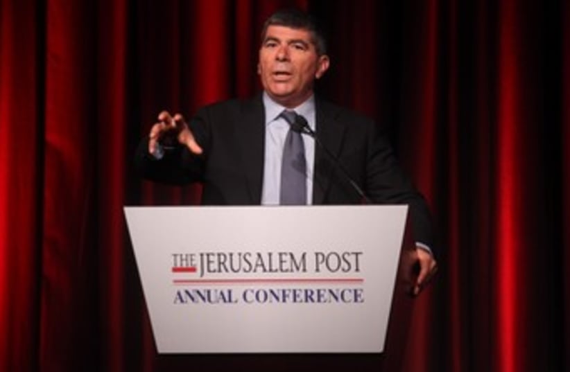 former IDF chief Gabi Ashkenazi at Jpost Conference_370 (photo credit: Marc Israel Sellem/The Jerusalem Post)