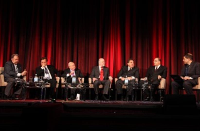 Panel at Jerusalem Post Conference 370 (photo credit: Marc Israel Sellem)