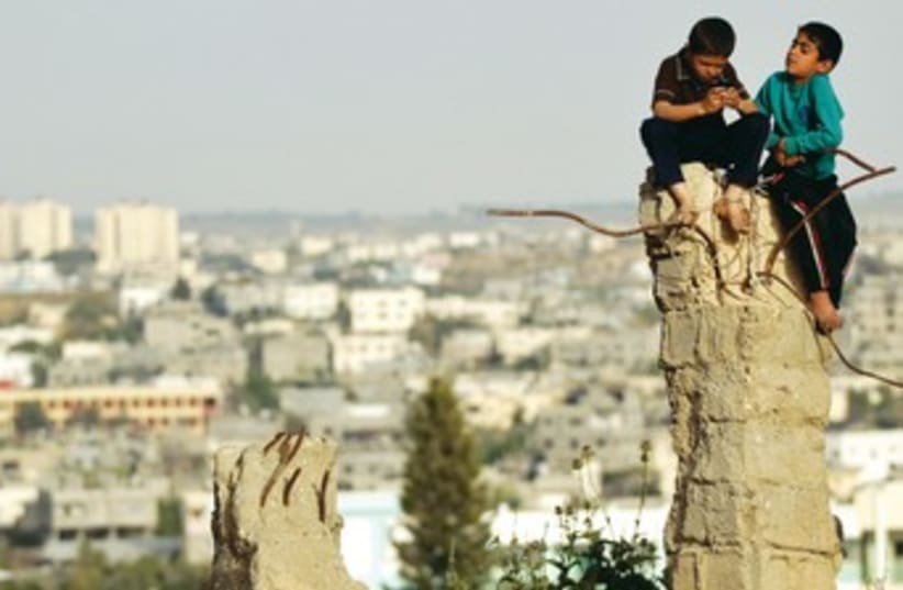 Palestinian children awesome picture 370 (photo credit: REUTERS)
