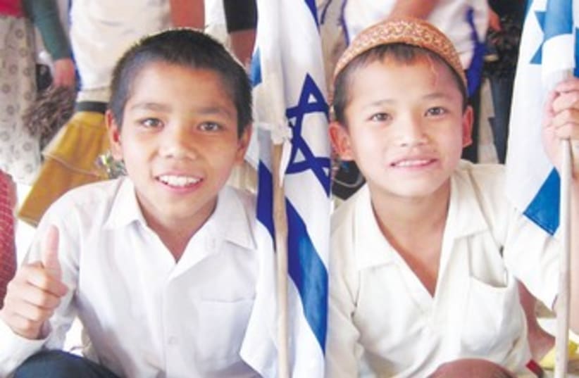 young members of Bnei Menashe_370 (photo credit: Courtesy Shavei Israel)