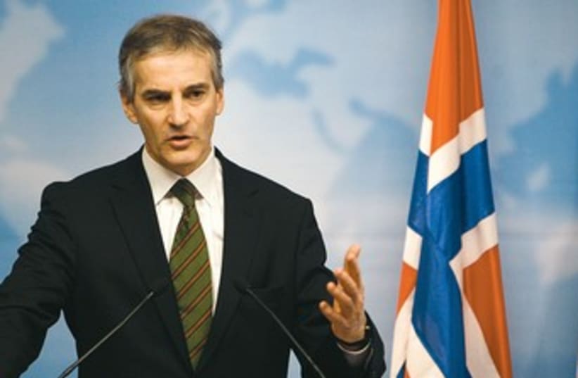 NORWAY’S FOREIGN MINISTER Jonas Gahr Støre_370 (photo credit: Courtesy)