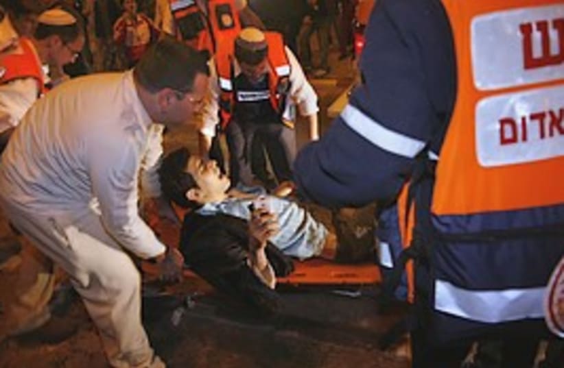 Sderot wounded 298 (photo credit: AP)