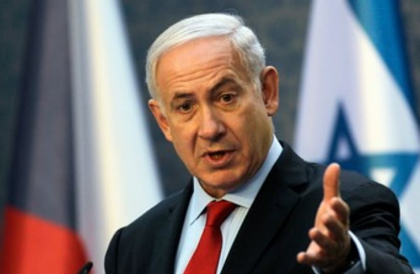 Netanyahu in Prague 370 (photo credit: Prime Minister Netanyahu speaking in Prague)
