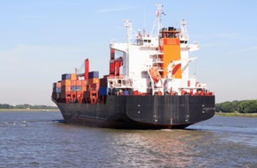 Container ship 370 (photo credit: Thinkstock/Imagebank)