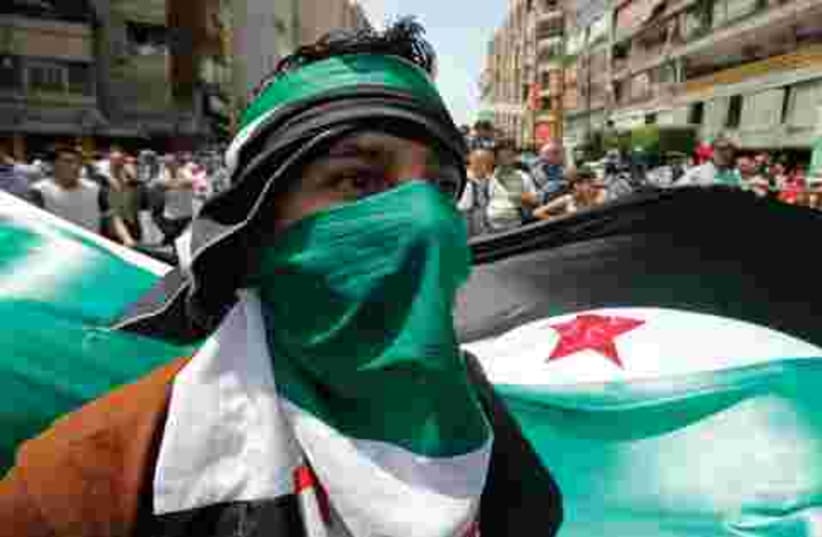 Wary of Syria spillover (photo credit: SHARIF KARIM / REUTERS)