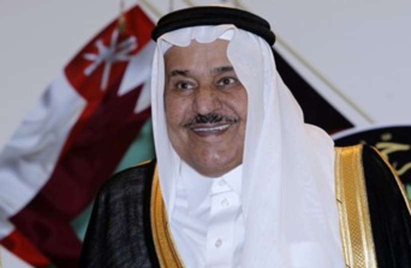 The late Saudi Crown Prince Nayef bin Abdul-Aziz  370 (photo credit: REUTERS)