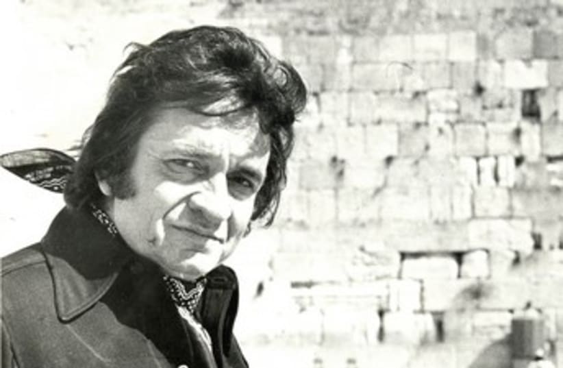 Johnny Cash 370 (photo credit: Jerusalem Post archive)