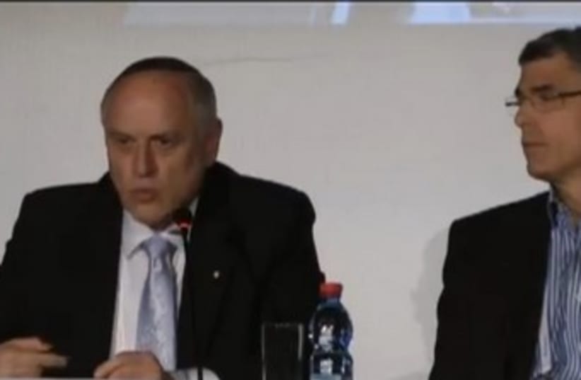 Jewish conference panel 370 (photo credit: YouTube Screenshot)
