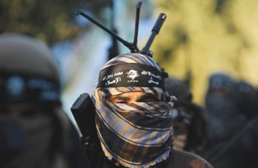 Army of Islam militant 370 (photo credit: REUTERS)