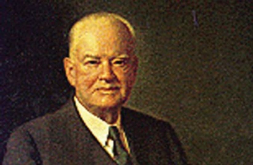 US president Herbert Hoover 370 (photo credit: REUTERS)