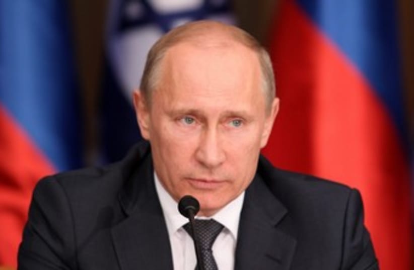 Russian President Vladimir Putin 370 (photo credit: Marc Israel Sellem)