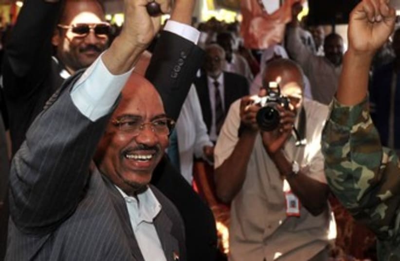 Sudan's President Omar Hassan al-Bashir 370 (photo credit: REUTERS)