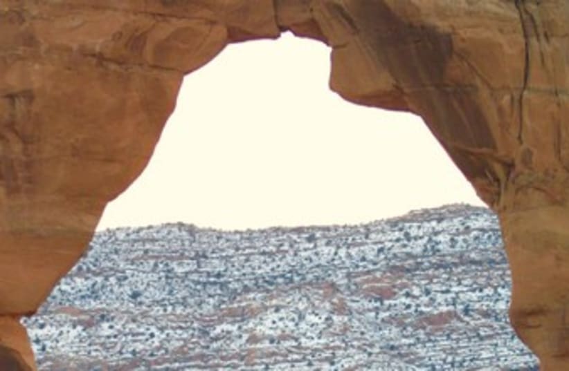 HOLY LAND. Arches National Park in Moab, Utah 370 (photo credit: REUTERS)