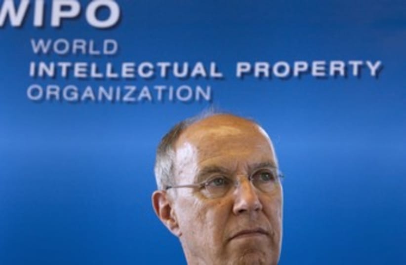 WIPO chief Gurry 370 (photo credit: REUTERS)