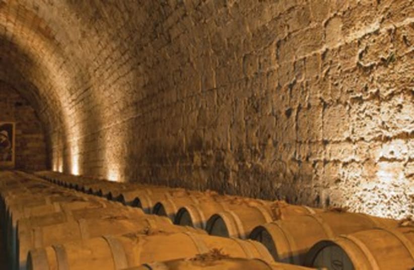 Wine Barrels (photo credit: Courtesy of Camel Wines)