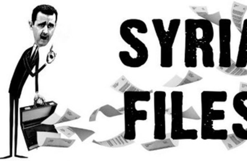 Wikileaks Syria Files logo 370 (photo credit: Courtesy of Wikileaks)