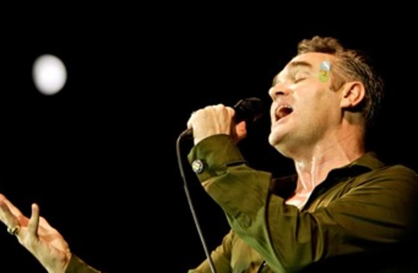 Morrissey (photo credit: Reuters)