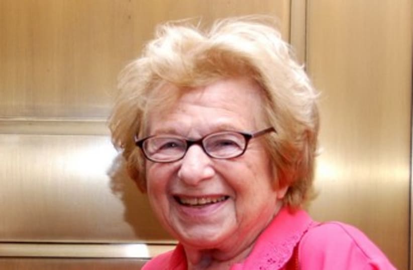Dr. Ruth Westheimer 370 (photo credit: Maxine Dovere)