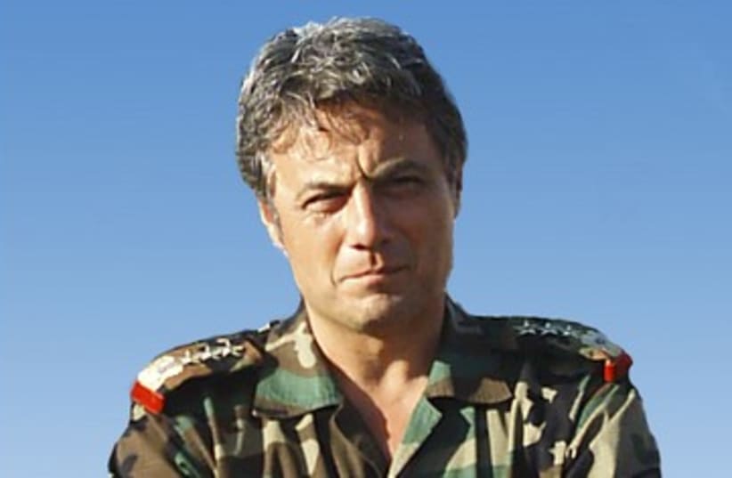 Syrian Brigadier-General Manaf Tlas 390 (photo credit: REUTERS)