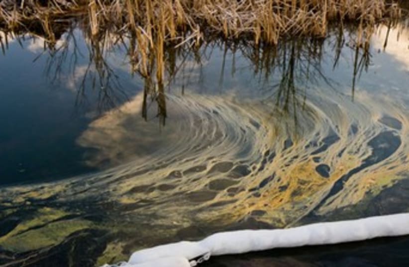 An oil spill 370 (photo credit: Thinkstock/Imagebank)