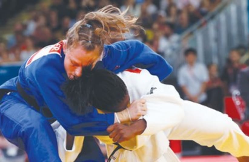 Israeli judoka Alice Schlesinger 370 (photo credit: REUTERS)