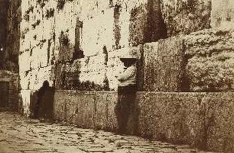 Wailing Wall (photo credit: American Colony-Jerusalem-Photo Dept.)