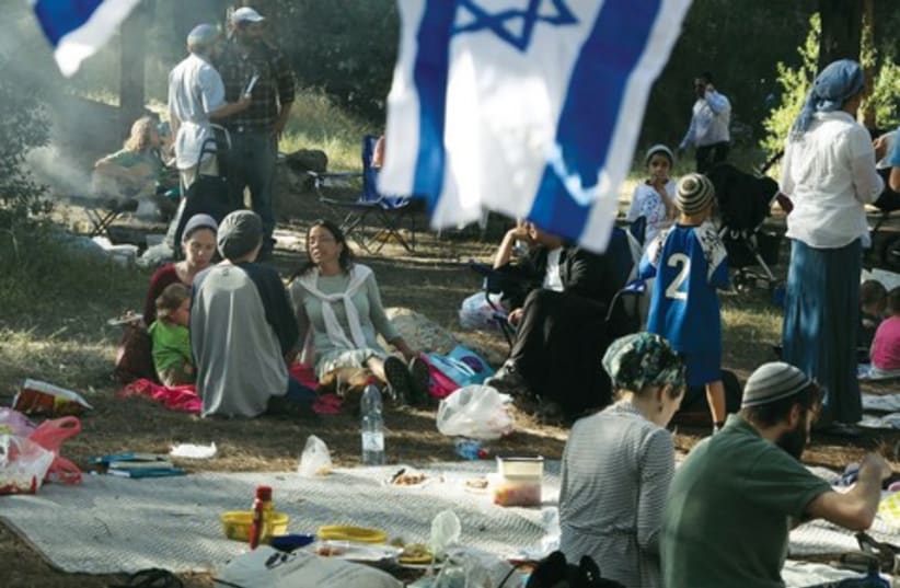INDEPENDENCE DAY barbecue 521 (photo credit: Marc Israel Sellem /The Jerusalem Post)
