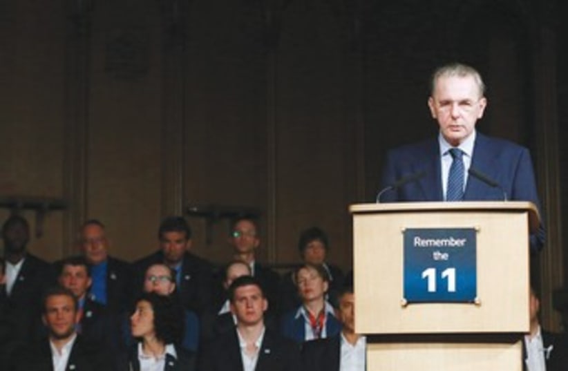 IOC PRESIDENT Jacques Rogge 370 (photo credit: Reuters)