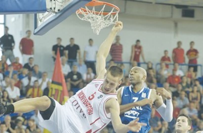MONTENEGRO’S VLADIMIR MIHAILOVIC (photo credit: Israel Basketball Association)