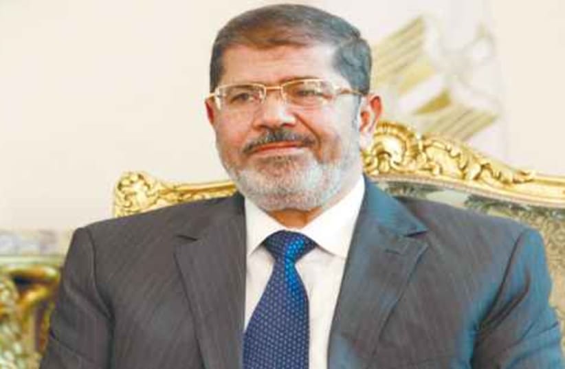 Mohamed Morsi (photo credit: Amr Abdallah Dalsh / Reuters)